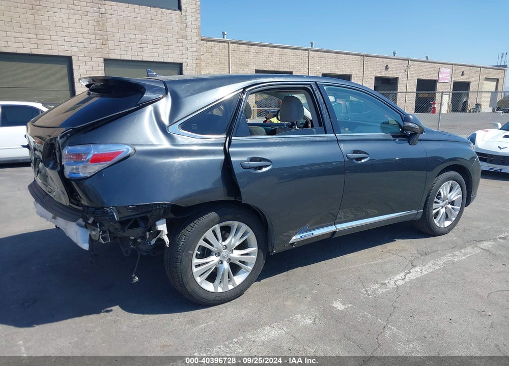 2010 LEXUS RX 450H VIN: JTJZB1BA1A2401654
