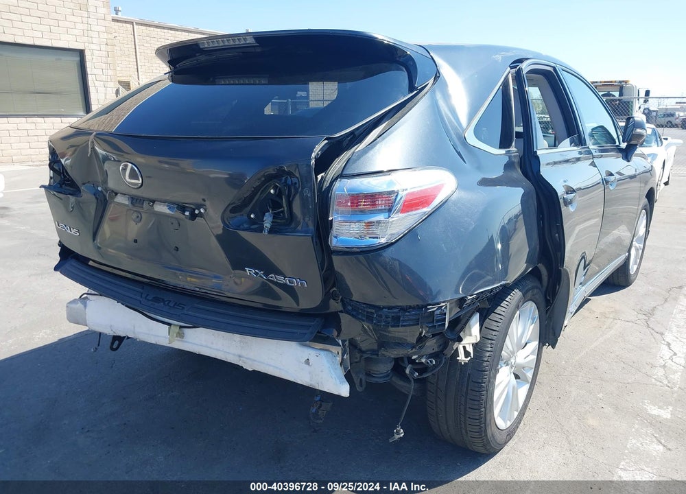 2010 LEXUS RX 450H VIN: JTJZB1BA1A2401654