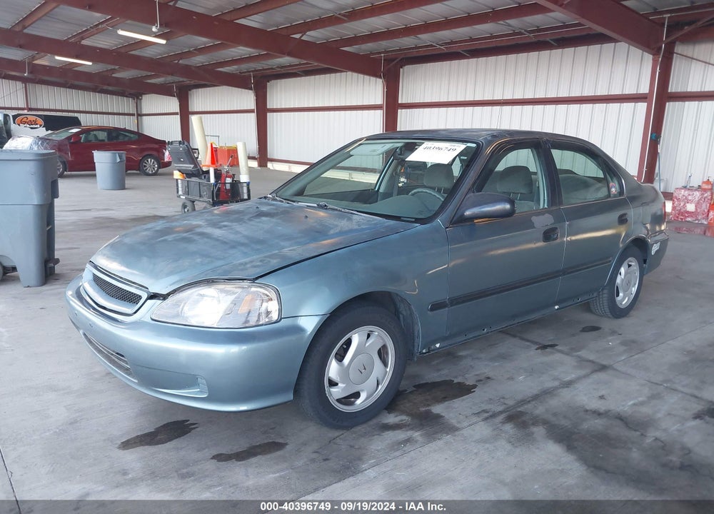 2000 HONDA CIVIC GX VIN: 1HGEN1644YL000182