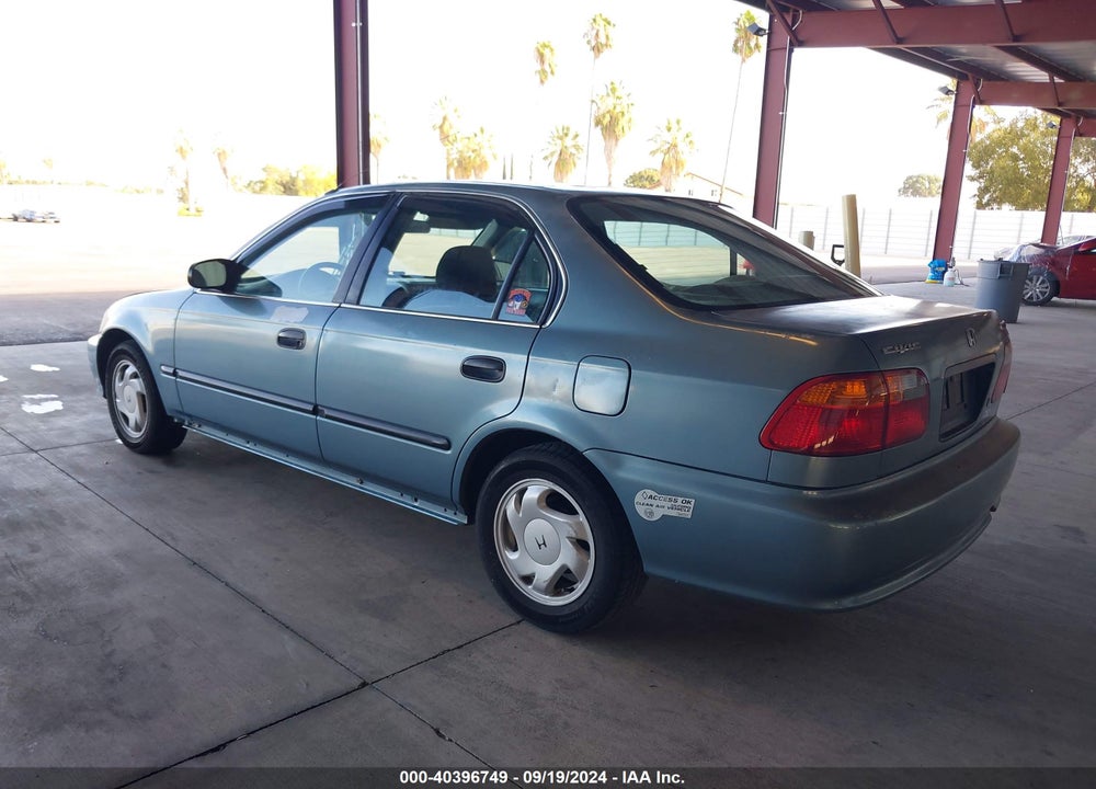 2000 HONDA CIVIC GX VIN: 1HGEN1644YL000182