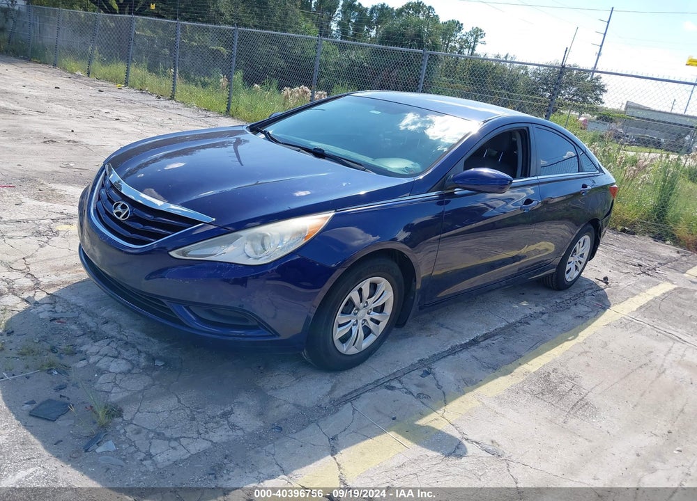 2012 HYUNDAI SONATA GLS VIN: 5NPEB4AC7CH450655