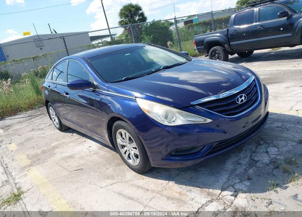 2012 HYUNDAI SONATA GLS VIN: 5NPEB4AC7CH450655