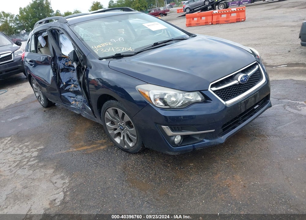 2016 SUBARU IMPREZA 2.0I SPORT PREMIUM VIN: JF1GPAP62GH226018