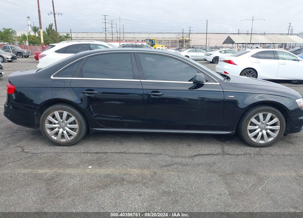 2015 AUDI A4 2.0T PREMIUM VIN: WAUAFAFL3FN021427