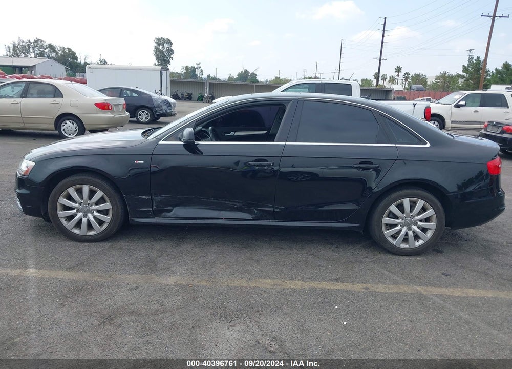 2015 AUDI A4 2.0T PREMIUM VIN: WAUAFAFL3FN021427