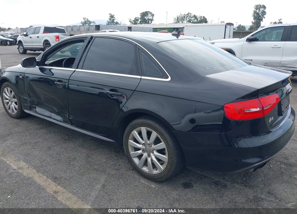 2015 AUDI A4 2.0T PREMIUM VIN: WAUAFAFL3FN021427