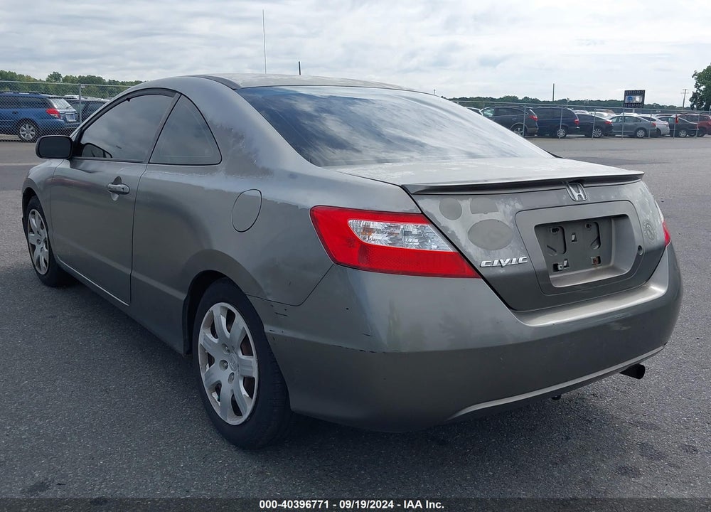 2006 HONDA CIVIC LX VIN: 2HGFG12606H541407
