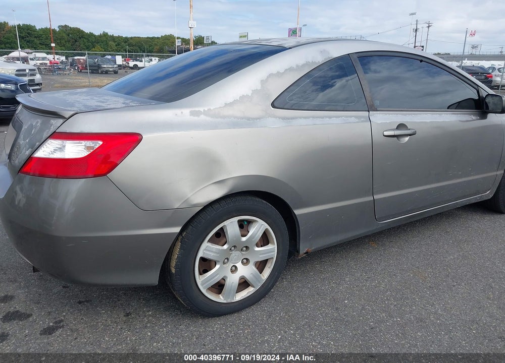 2006 HONDA CIVIC LX VIN: 2HGFG12606H541407