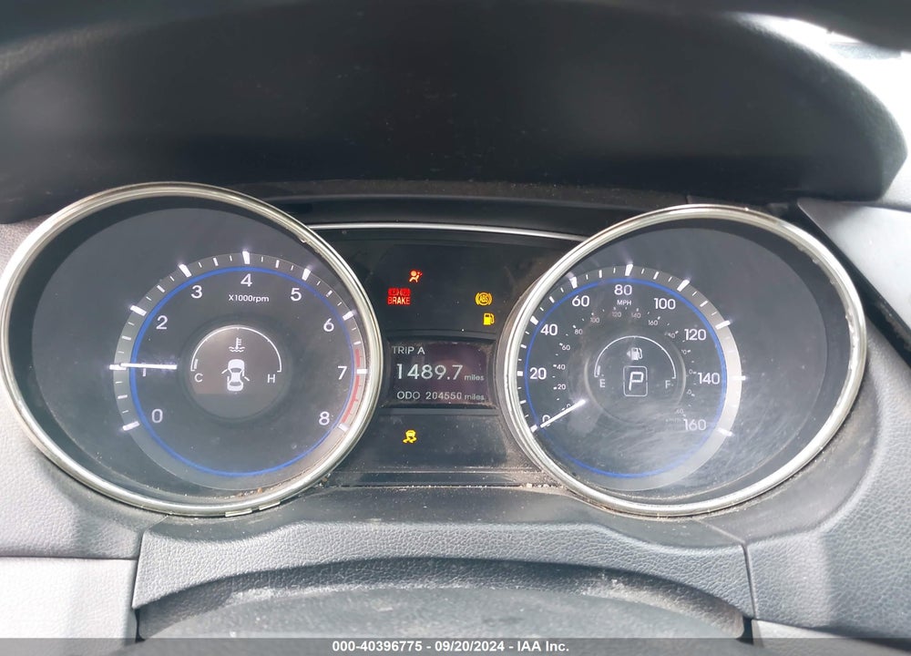 2011 HYUNDAI SONATA GLS VIN: 5NPEB4AC3BH155230