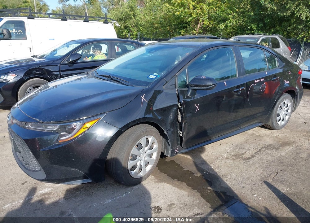 2022 TOYOTA COROLLA LE VIN: 5YFEPMAE4NP289755