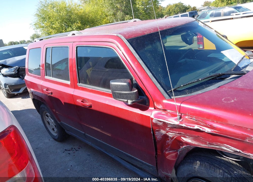2016 JEEP PATRIOT VIN: 1C4NJRBB6GD549470