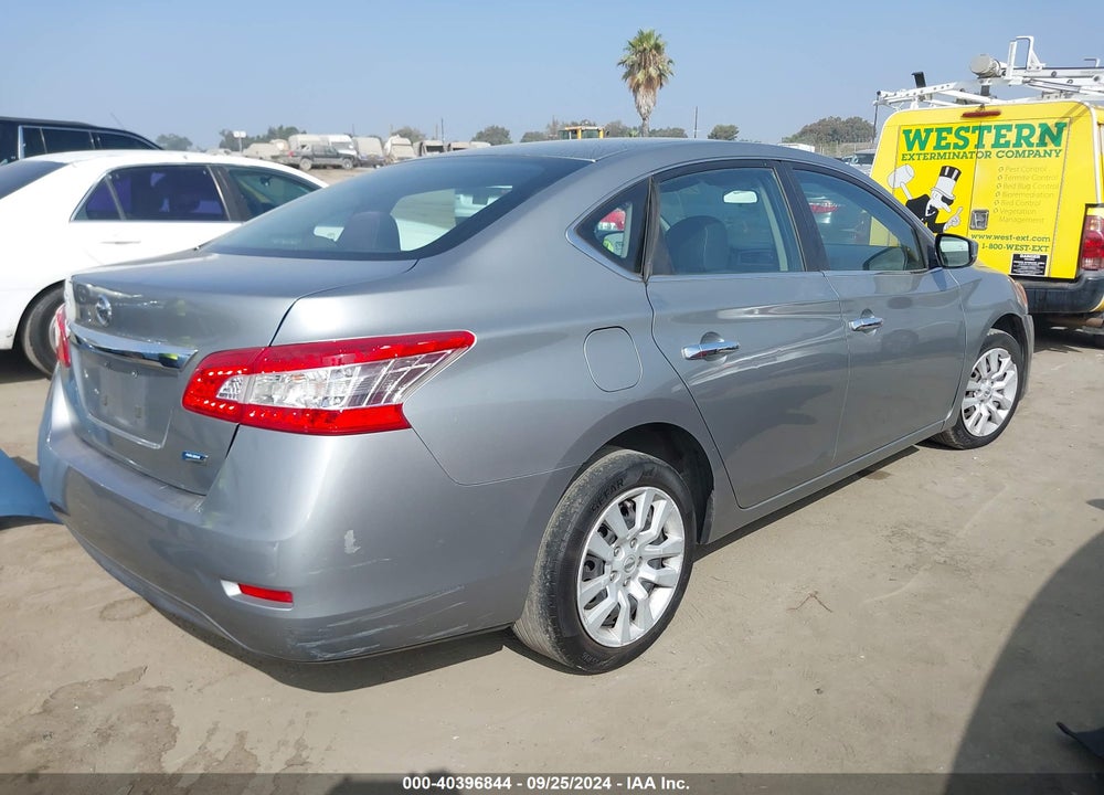 2014 NISSAN SENTRA S VIN: 3N1AB7AP6EL694483