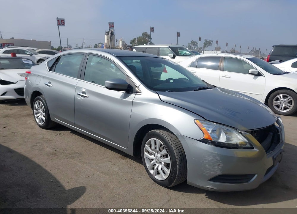 2014 NISSAN SENTRA S VIN: 3N1AB7AP6EL694483