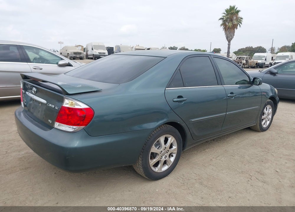 2006 TOYOTA CAMRY XLE V6 VIN: 4T1BF30K26U113438
