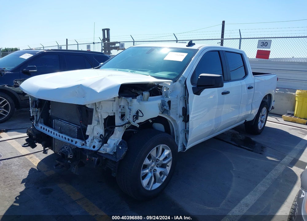 2021 CHEVROLET SILVERADO 1500 2WD SHORT BED CUSTOM VIN: 3GCPWBEK5MG436928