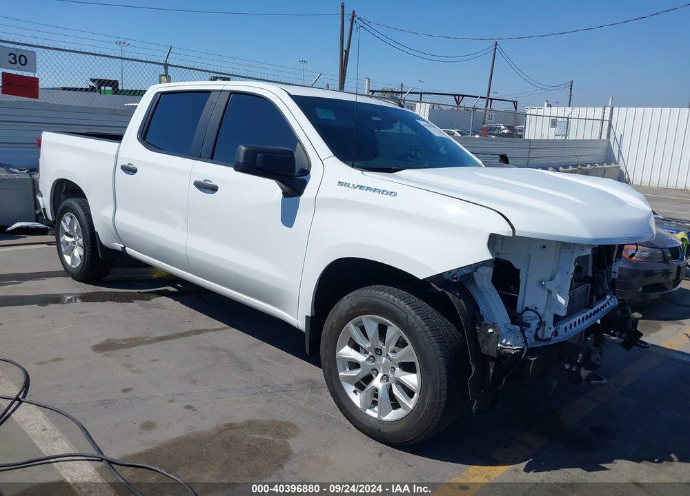 2021 CHEVROLET SILVERADO 1500 2WD SHORT BED CUSTOM VIN: 3GCPWBEK5MG436928