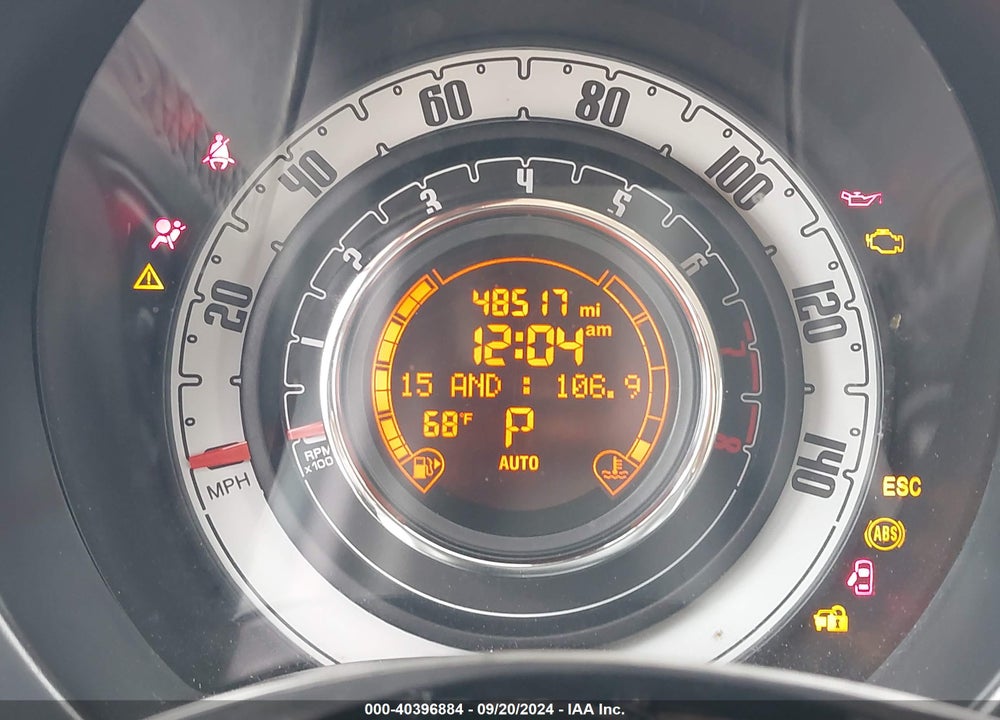 2015 FIAT 500 POP VIN: 3C3CFFAR3FT750021