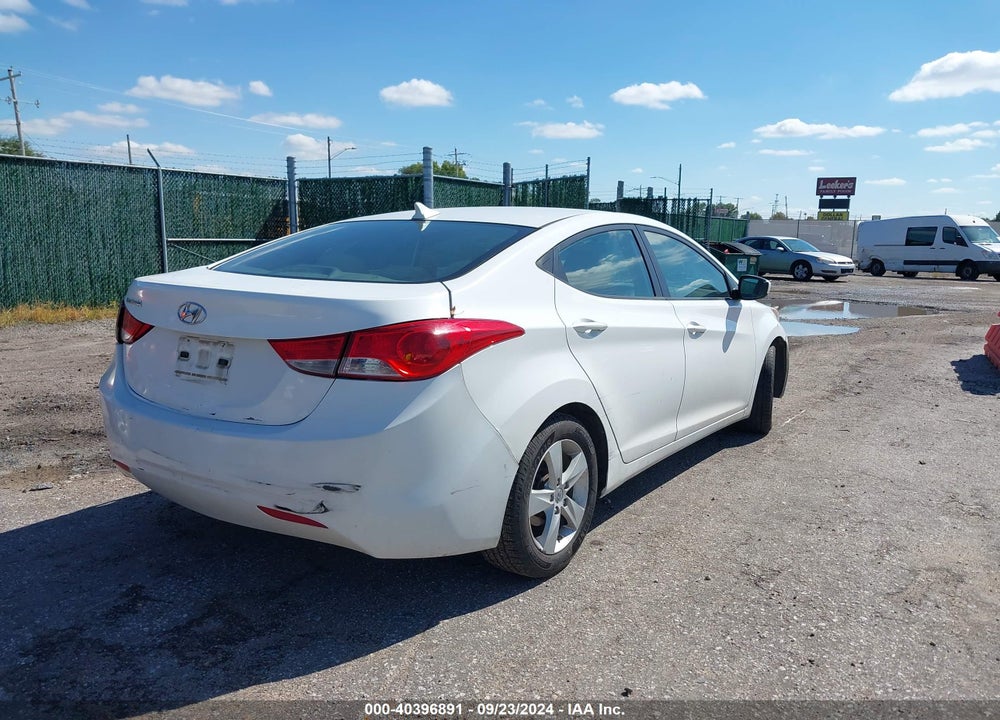 2013 HYUNDAI ELANTRA GLS VIN: 5NPDH4AE8DH367846