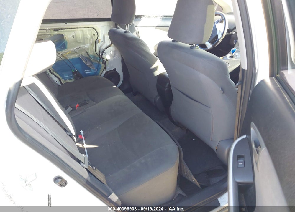 2012 TOYOTA PRIUS TWO VIN: JTDKN3DU7C5444444