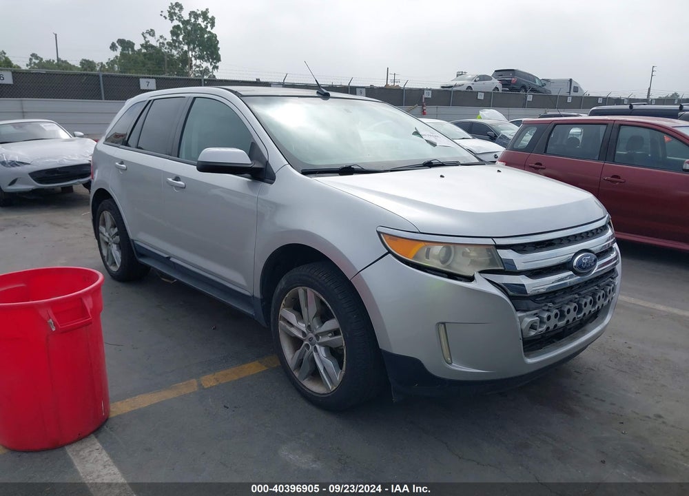 2013 FORD EDGE SEL VIN: 2FMDK3J93DBE34312