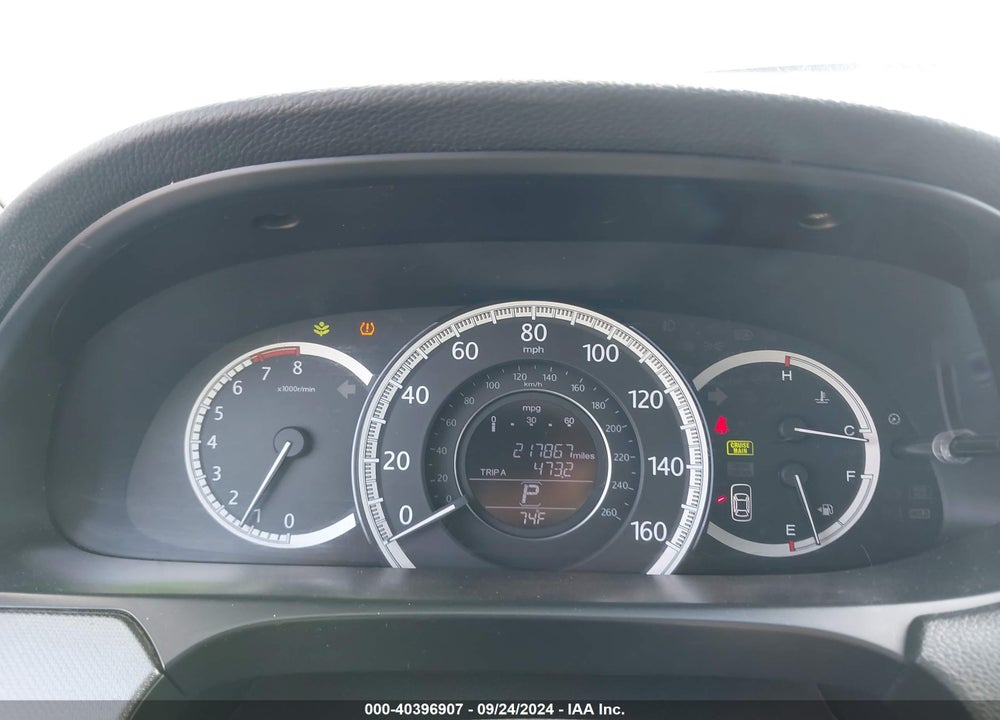 2013 HONDA ACCORD LX VIN: 1HGCR2F36DA042769