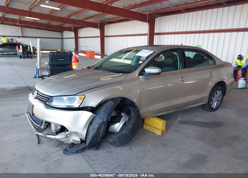 2014 VOLKSWAGEN JETTA 1.8T SE VIN: 3VWD17AJ1EM286554
