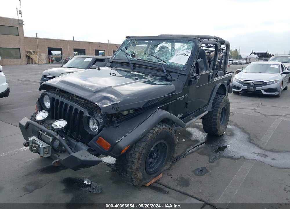 1998 JEEP WRANGLER SPORT VIN: 1J4FY19S5WP727237