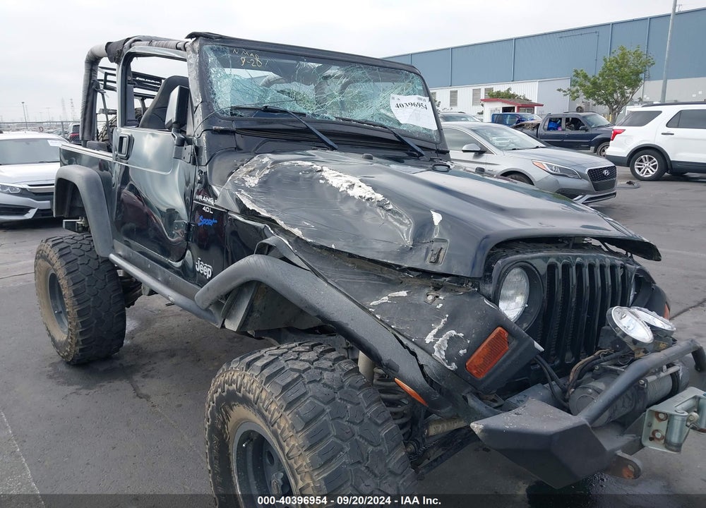 1998 JEEP WRANGLER SPORT VIN: 1J4FY19S5WP727237