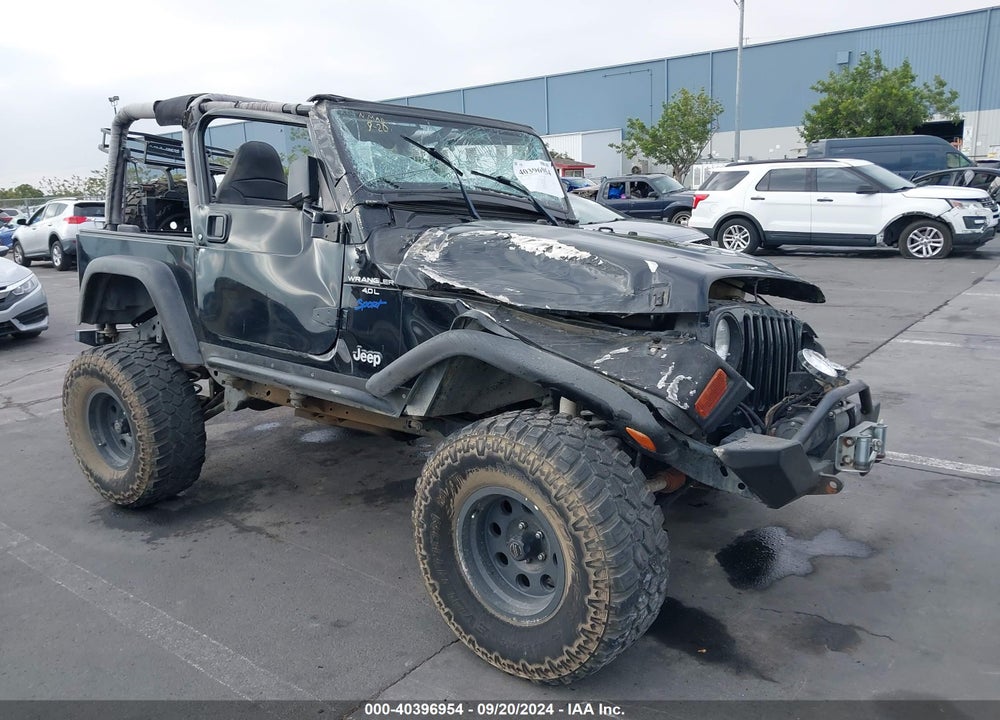 1998 JEEP WRANGLER SPORT VIN: 1J4FY19S5WP727237