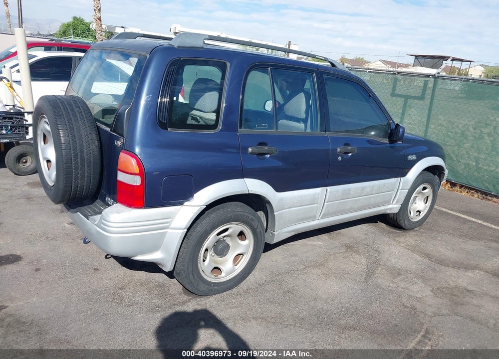 1999 SUZUKI GRAND VITARA JS/JS+ VIN: JS3TE62V5X4101226