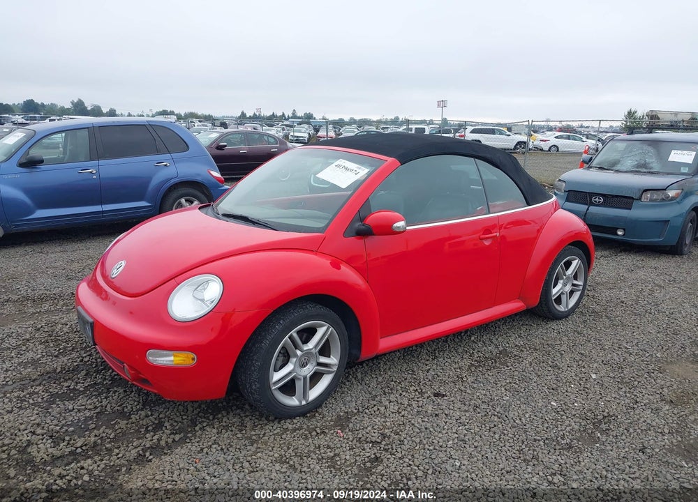 2004 VOLKSWAGEN NEW BEETLE GLS 1.8T VIN: 3VWCD21Y14M301605