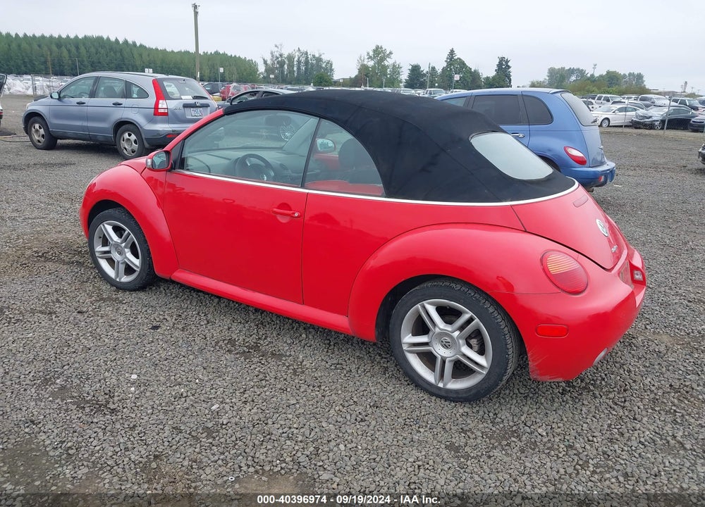 2004 VOLKSWAGEN NEW BEETLE GLS 1.8T VIN: 3VWCD21Y14M301605