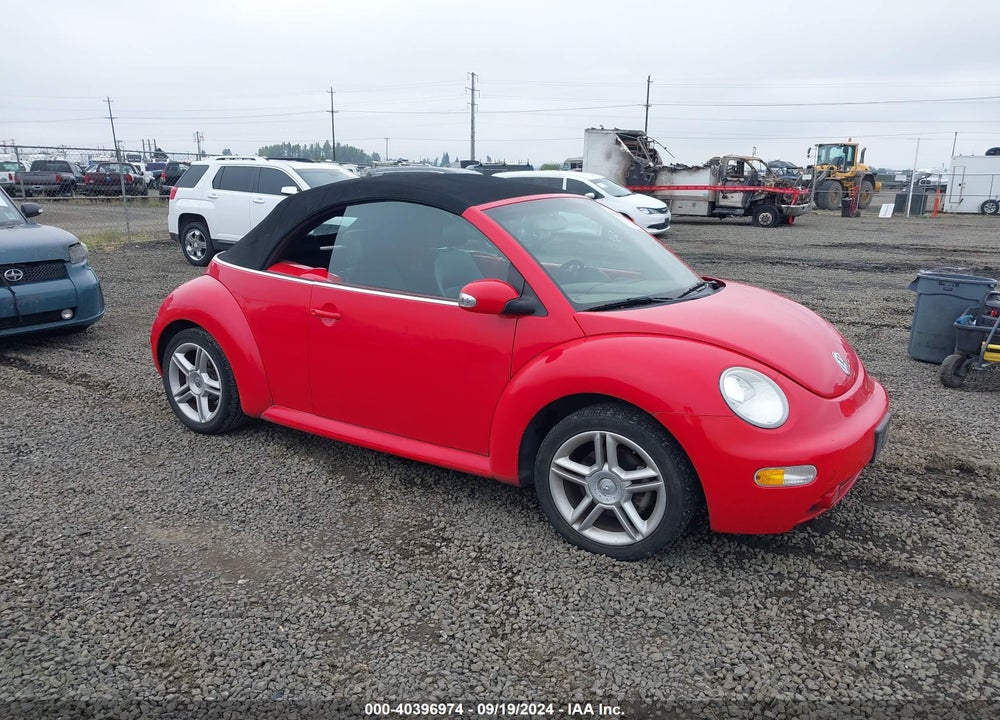 2004 VOLKSWAGEN NEW BEETLE GLS 1.8T VIN: 3VWCD21Y14M301605