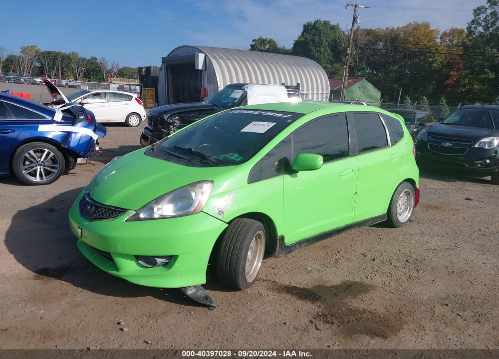 2011 HONDA FIT SPORT VIN: JHMGE8G58BC018648