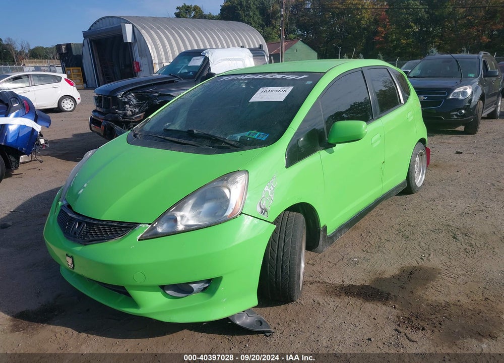 2011 HONDA FIT SPORT VIN: JHMGE8G58BC018648