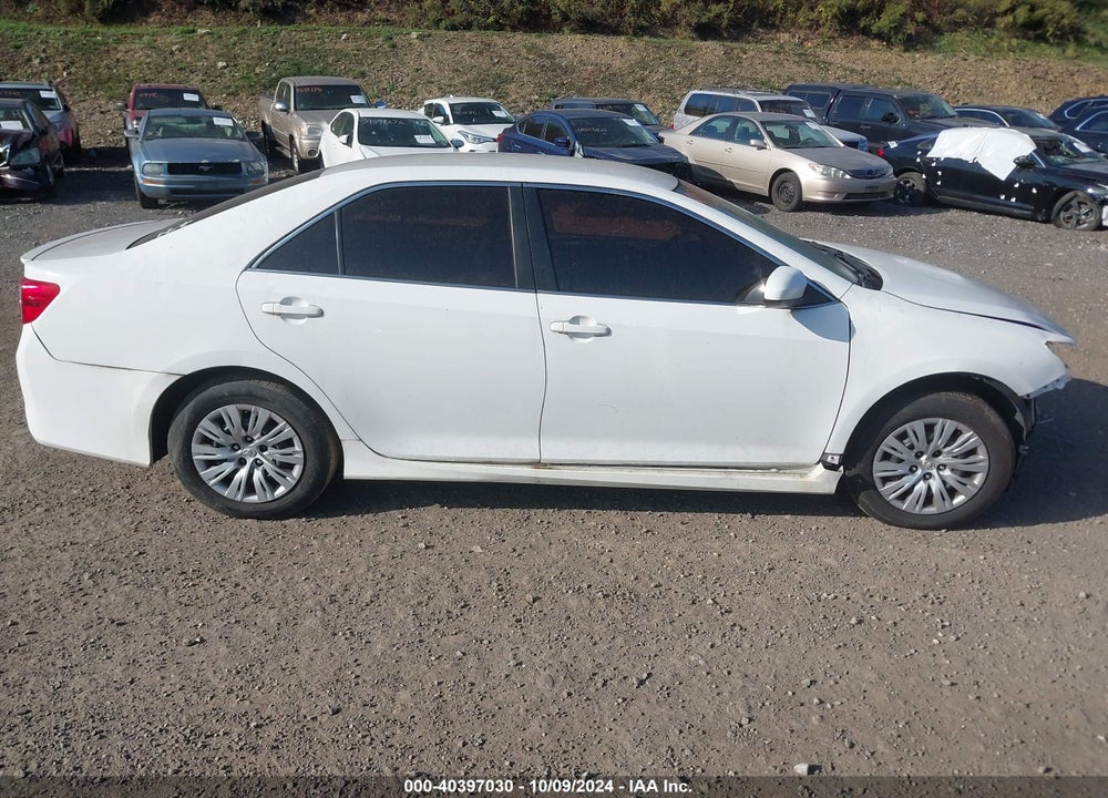2012 TOYOTA CAMRY SE VIN: 4T1BF1FK6CU183595