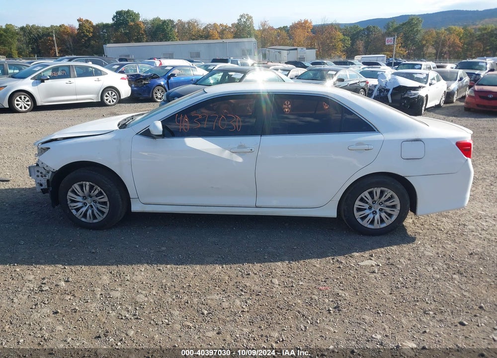 2012 TOYOTA CAMRY SE VIN: 4T1BF1FK6CU183595