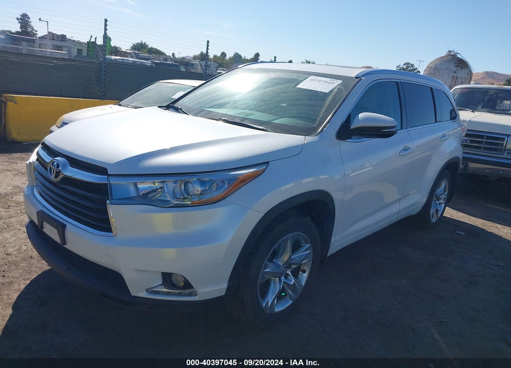 2014 TOYOTA HIGHLANDER LIMITED V6 VIN: 5TDDKRFHXES049000