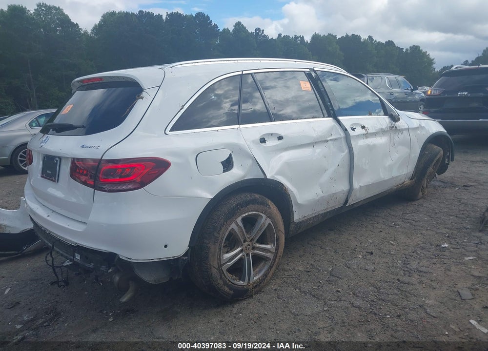 2022 MERCEDES-BENZ GLC 300 4MATIC SUV VIN: W1N0G8EB9NV382665