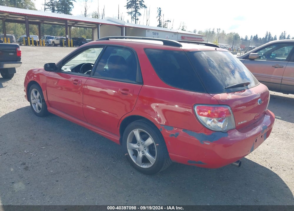 2006 SUBARU IMPREZA 2.5I VIN: JF1GG67666H817609