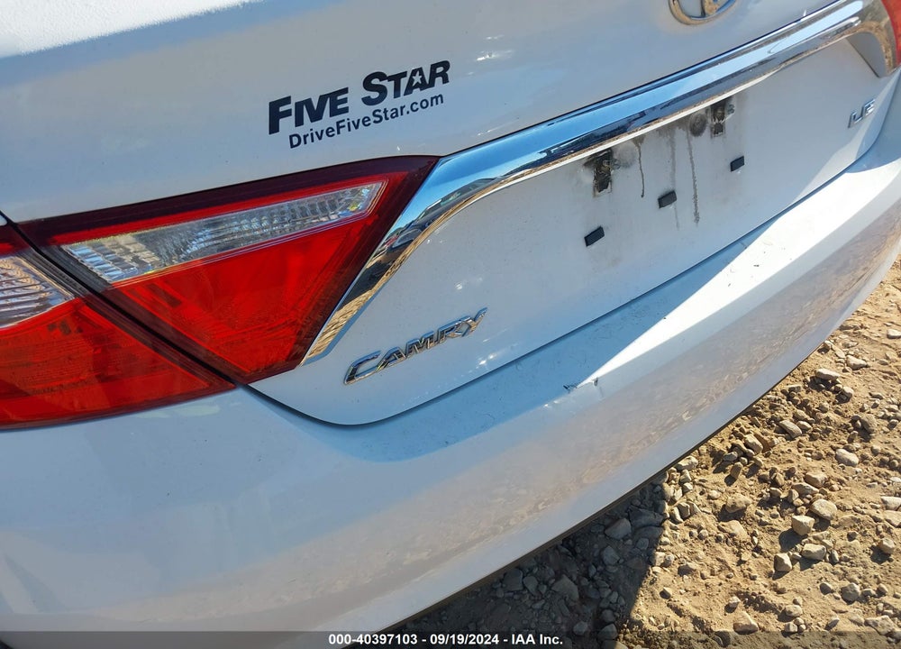 2016 TOYOTA CAMRY LE VIN: 4T1BF1FKXGU510344