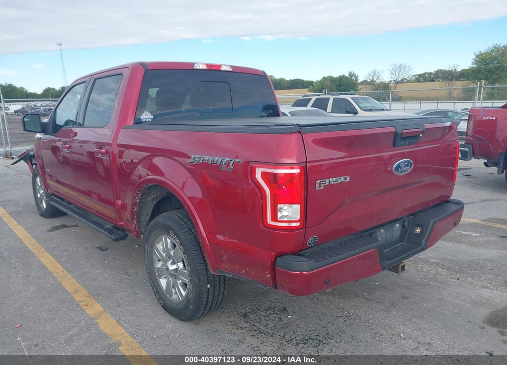 2017 FORD F-150 XLT VIN: 1FTEW1EG9HKC18518