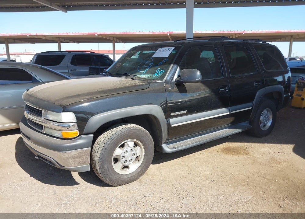 2002 CHEVROLET TAHOE LT VIN: 1GNEK13T22R224954