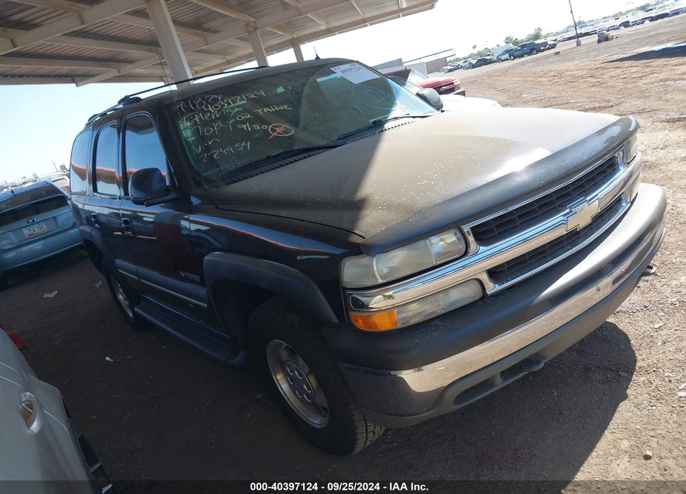 2002 CHEVROLET TAHOE LT VIN: 1GNEK13T22R224954