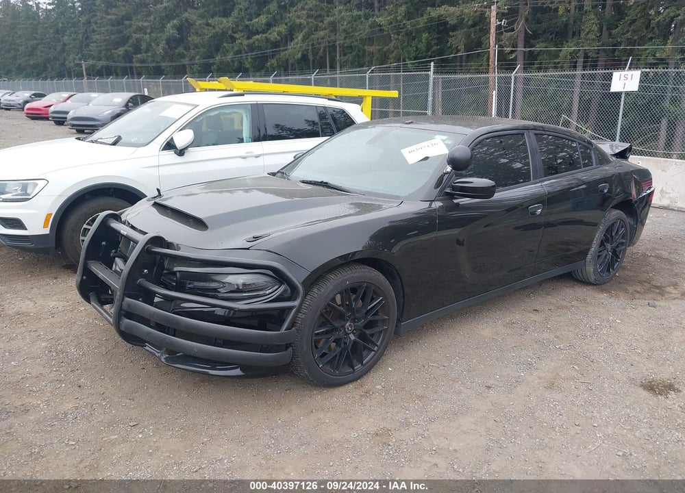2015 DODGE CHARGER POLICE VIN: 2C3CDXKT2FH817853