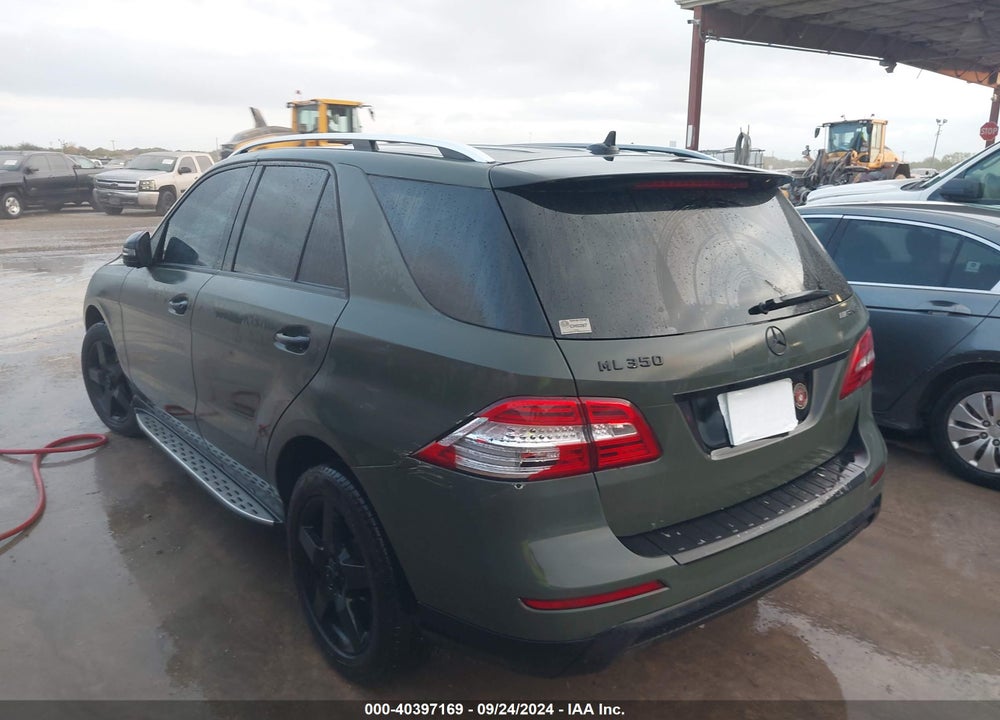 2014 MERCEDES-BENZ ML 350 VIN: 4JGDA5JB4EA282068
