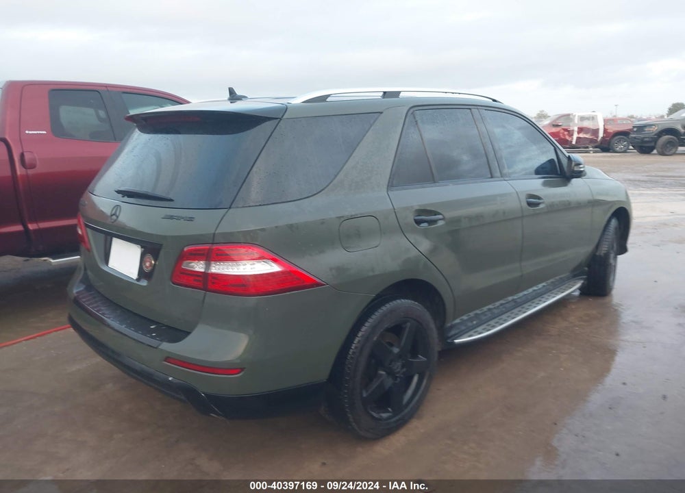 2014 MERCEDES-BENZ ML 350 VIN: 4JGDA5JB4EA282068