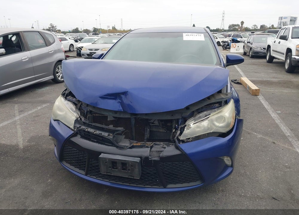 2015 TOYOTA CAMRY SE VIN: 4T1BF1FK8FU915214