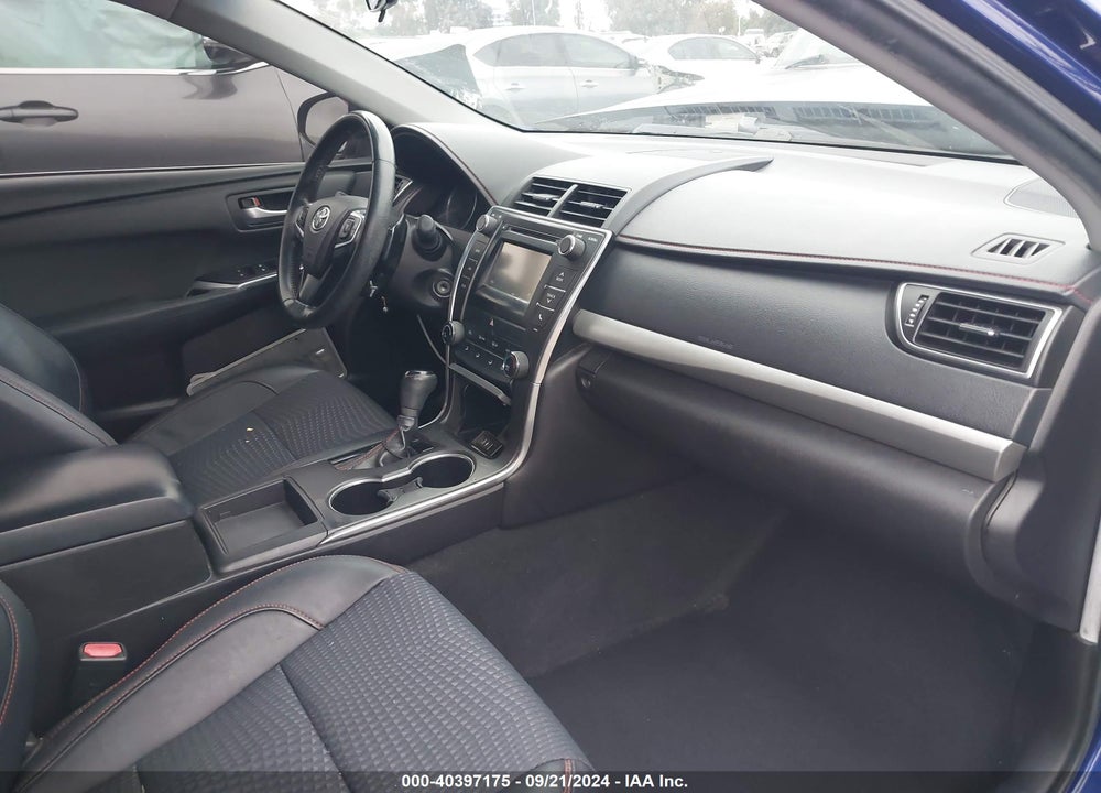 2015 TOYOTA CAMRY SE VIN: 4T1BF1FK8FU915214
