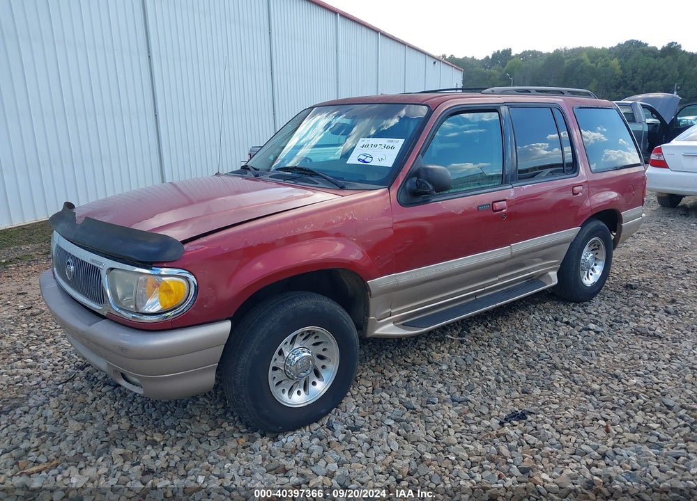 2000 MERCURY MOUNTAINEER VIN: 4M2ZU66P2YUJ14227
